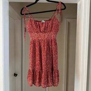 Princess Polly Red Floral Dress